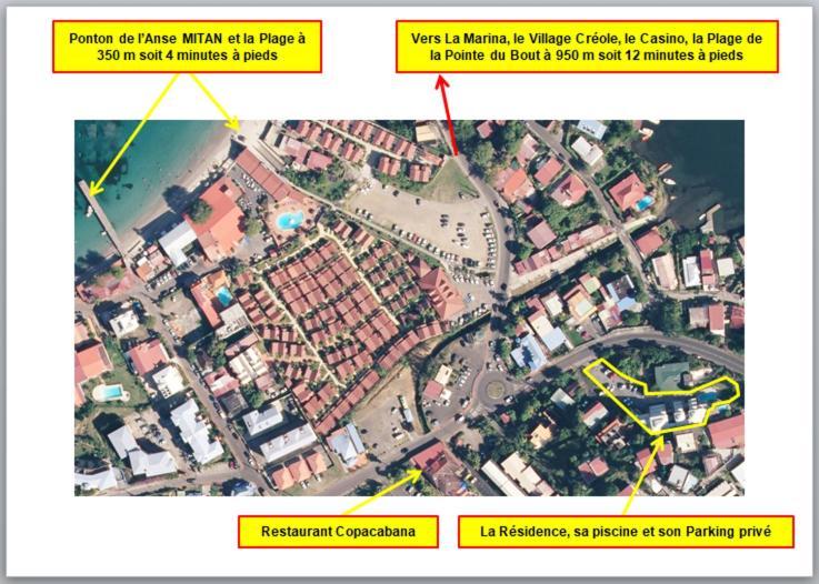 Appartamento Akate Les Trois-Ilets Esterno foto